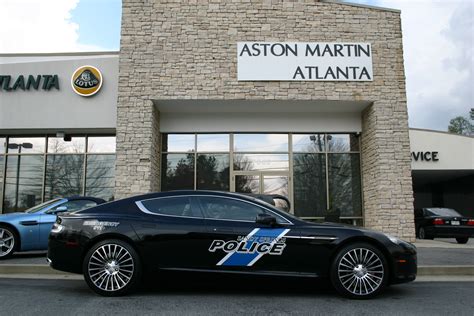 Atlanta Aston Martin Police Car Ed Bolian
