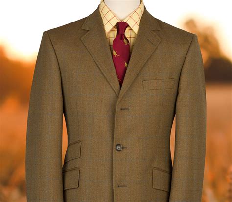 Country Check Suit Mens Tweed Suits Cordings Us