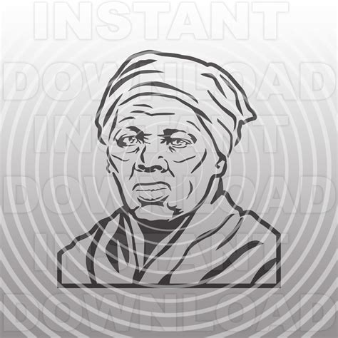 Harriet Tubman Svg Fileblack History Month Svg Vector Clip Art