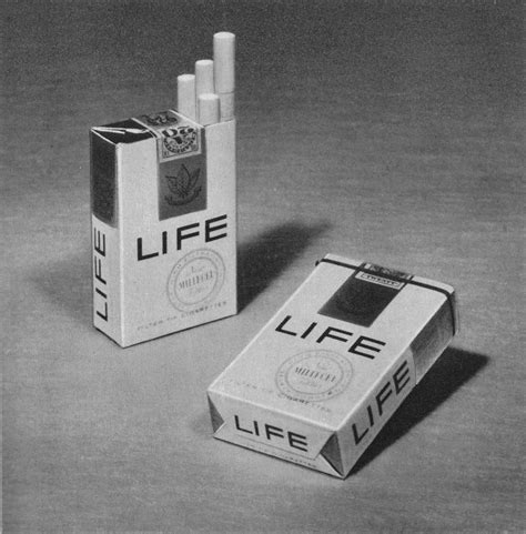 Packaged Past Tense Life Cigarettes Beach
