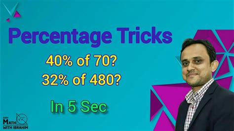 Percentage Tricks Shortcut To Calculate Percentages Bangla Part 1