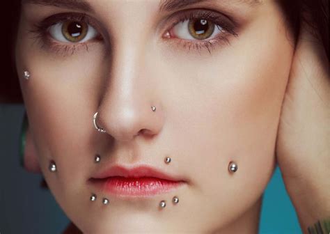 The Different Types Of Face Piercings Dr Piercing Aftercare