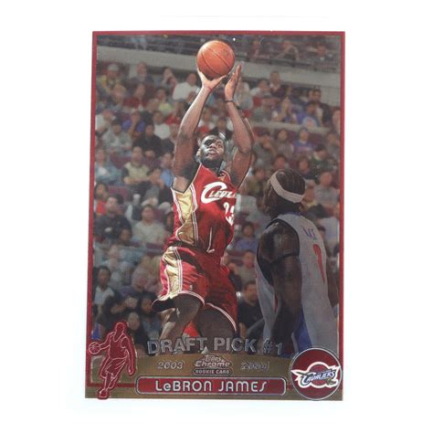 We did not find results for: Lot - 2003-04 Topps Chrome Lebron James Rookie Card #111