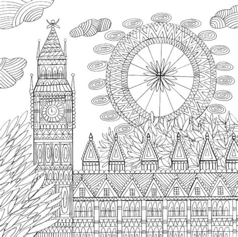They develop imagination, teach a kid to be accurate and attentive. London by Kay Widdowson | Coloring books, Big ben artwork ...