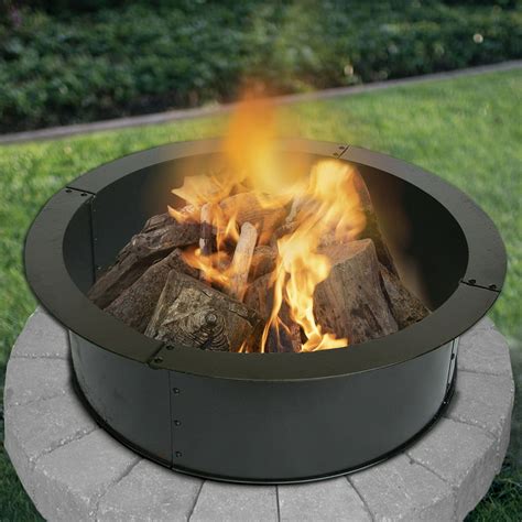 Blue Sky Outdoor Living 36 Heavy Duty Steel Round Fire Ring Pit Liner