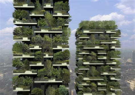 Bosco Verticale Vertical Forest Milan Italy Design Build Network