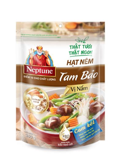 Neptune Tam Bao Bouillon Granules - Mushroom Flavor - Nam Duong