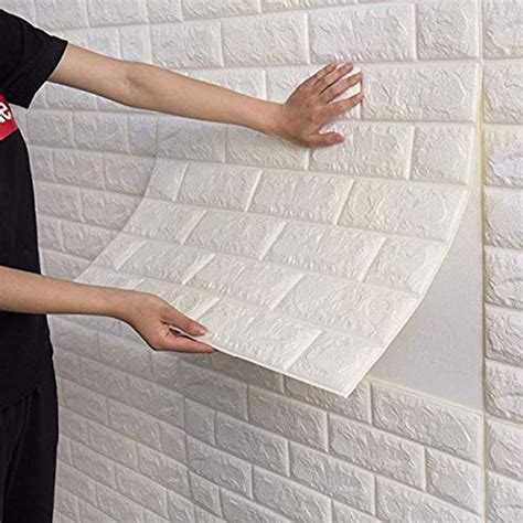 3d Brick Wall Sticker Self Adhesive Wall Tiles Peel To Stick Wall