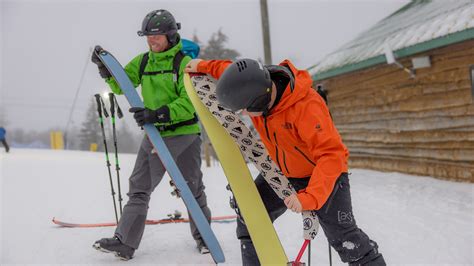 earning your turns uphill skiing at silver creek snowshoe blog