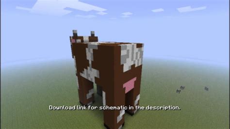Minecraft Giant Cow With Download Youtube