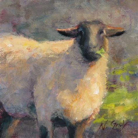 Those Adorable Irish Sheep🐑 Sheep Paintings Animal Paintings Sheep Art