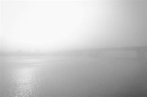 Fog Over The River And Embankment On Behance