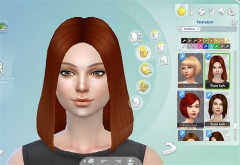 Mystufforigin Olivia Hairstyle ~ Sims 4 Hairs