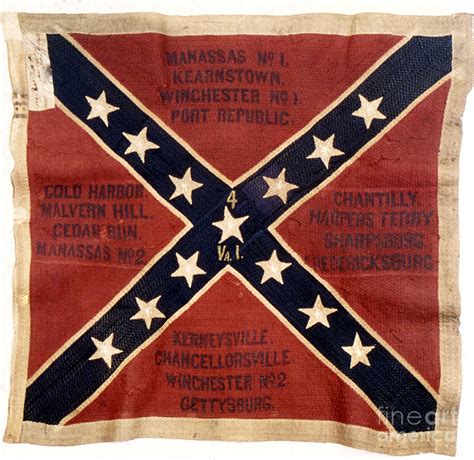 Confederate Flag 1863 By Granger