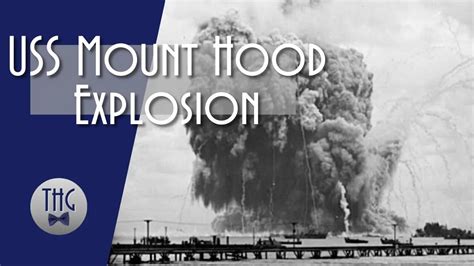 Explosion Of Uss Mount Hood November 10 1944