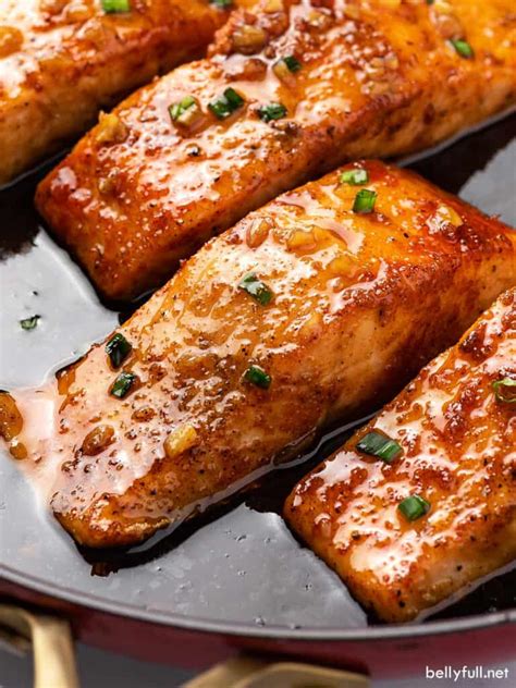 Honey Glazed Salmon Recipe Belly Full