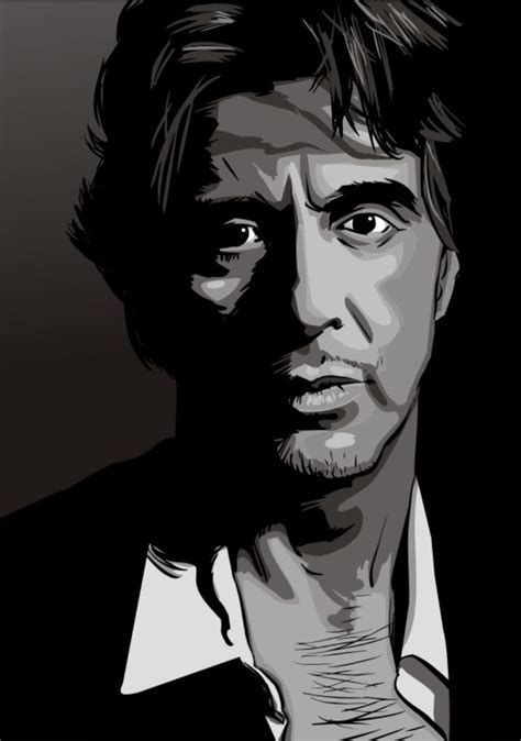 Al Pacino Celebrity Art Portraits Graphic Poster Art Portrait