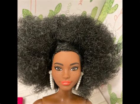 Barbie Movie Beach Barbie Nude Afro Fashionista Doll African American