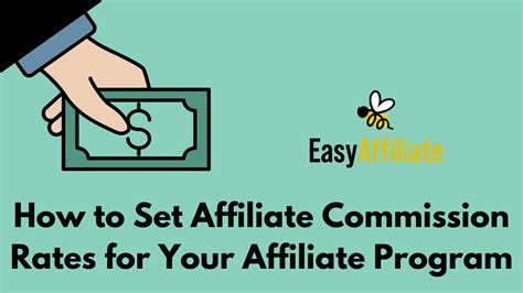 How To Set Affiliate Commission Rates For Your Affiliate Program In 3