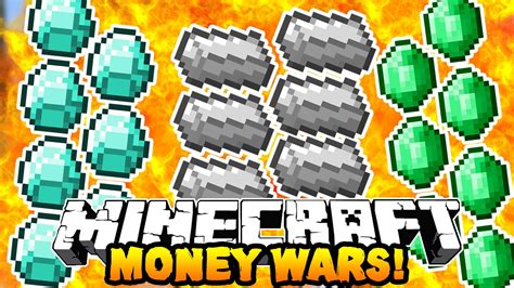 Minecraft Money Wars The Money Ninja 4 With Prestonplayz And Kenny