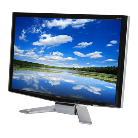 Acer P243w Monitor User Manual Manualslib