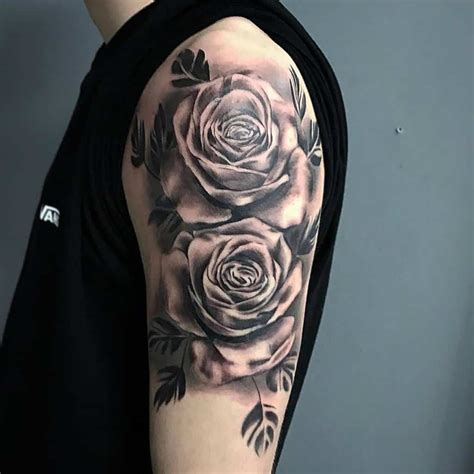 Top 81 Best Black And Gray Rose Tattoo Ideas 2021 Inspiration Guide