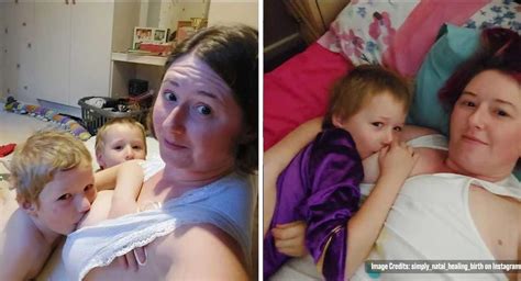 A Mother Breastfeeds Her Five And Six Year Old Son And Calls It Empowering