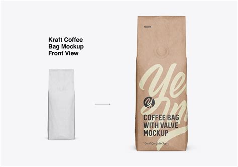 This bag measures 3 1/8 x 2 3/8 x 10 1/4. Coffee Bags Moskups on Behance