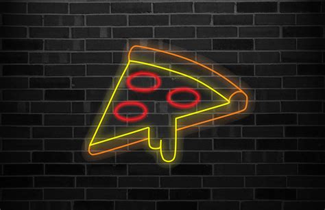 Pizza Neon Sign Led Neon Sign Neon Sign Custom For Bedroom Etsy