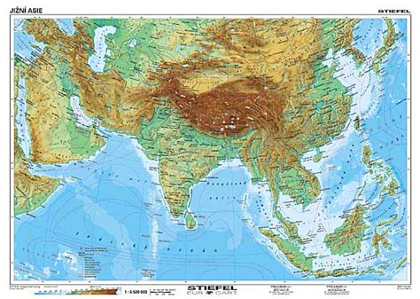 Asie Politicka Mapa Cochcescz