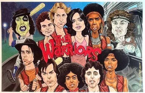 The Warriors Caricature Etsy