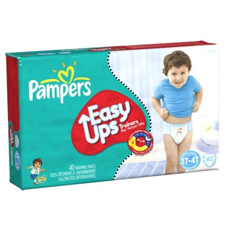 Pampers Easy Ups Boys Size 3t 4t Diapers Mega Pack 40 Count Review