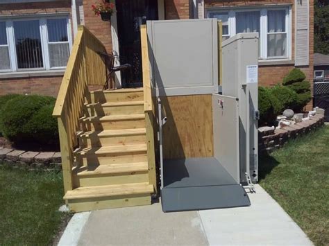 Outdoor Wheelchair Lifts For Your Porch Or Deck Lifeway Mobility