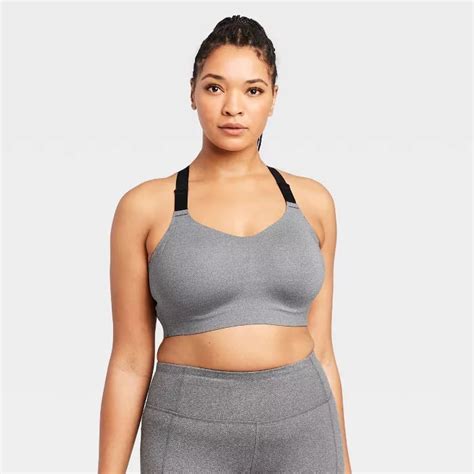 A Supportive Sports Bra All In Motion High Support Bonded Bra Best Target Workout Clothes For