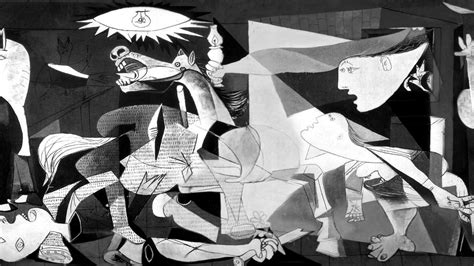 Pablo Picasso Guernica High Resolution Fogueira Molhada
