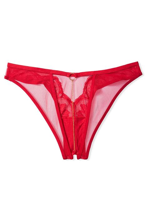 Buy Victorias Secret Chain Ouvert Brazlilian Panty From The Victorias