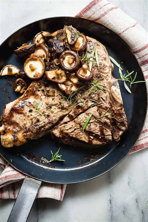 Porterhouse Steak With Mushrooms Oh Sweet Basil