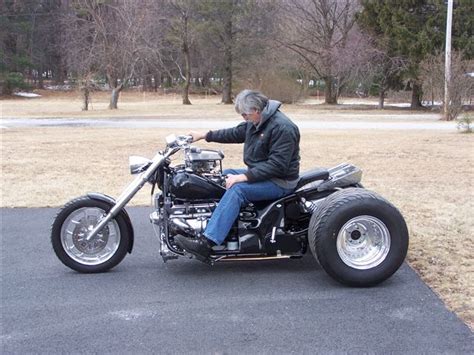 An Awsome Rat Trike Trike Motorcycle V8 Trike Trike