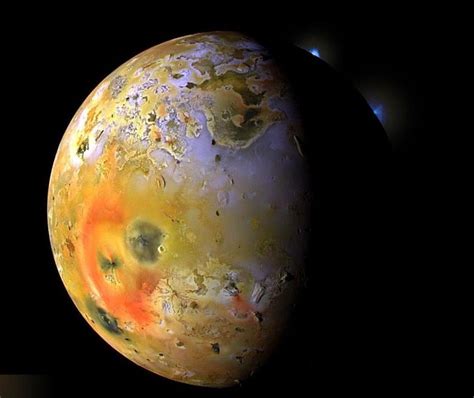 Wordlesstech Jupiters Moon Io From Voyager 1 Space Probe