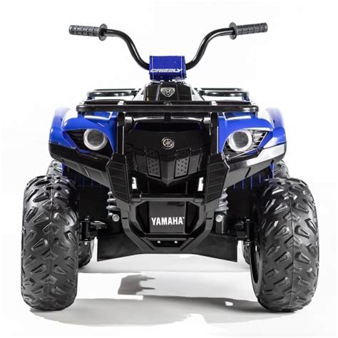 Yamaha Grizzly 24 Volt Electric Quad Bike Blue Toy Buzz