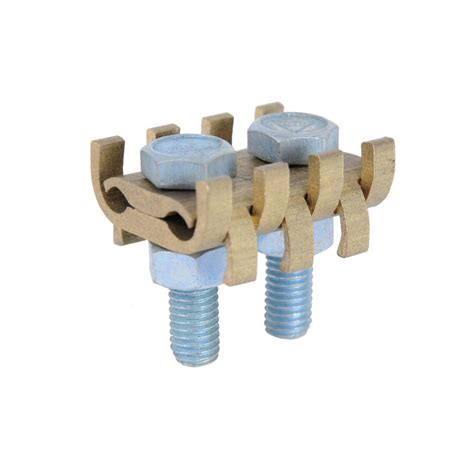 Comb Cable Holding Clamps In Brass 2 Bolts Diameter 6 To 8 Mm