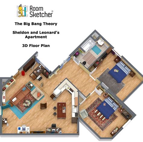 The Big Bang Theory Welcome To Sheldon And Leonards Apartment Visit