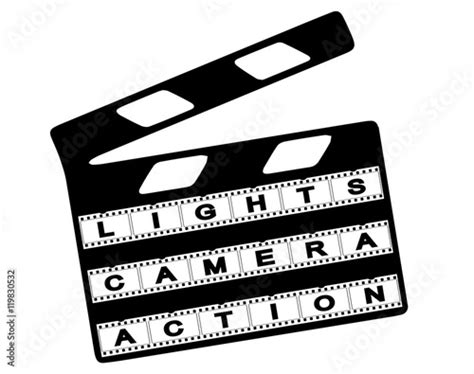 Lights Camera Action Stock Image And Royalty Free Vector Files On