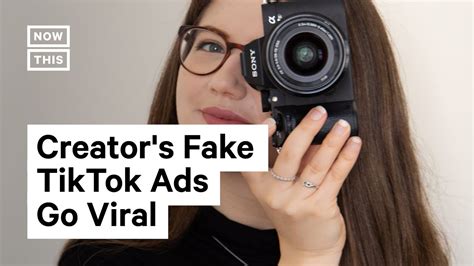 Tiktoker Makes It Big After Shooting Fake Ads