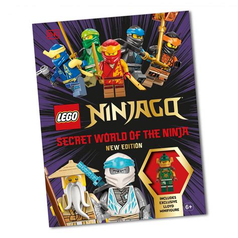 Lego Ninjago Secret World Of The Ninja Book With Exclusive Minifigure