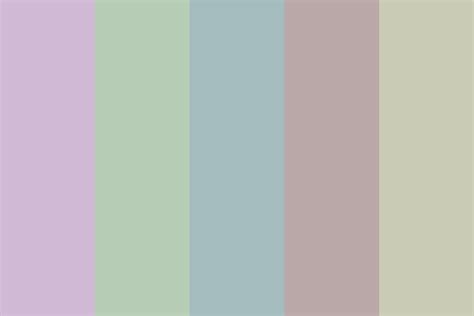 Grayish Pastel Color Palette