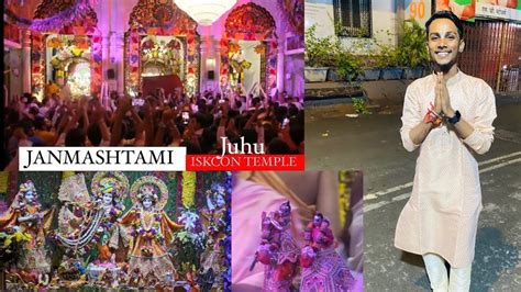 Janmashtami Juhu Iskcon Temple Mumbai Livedarshan Fromiskcon Juhu