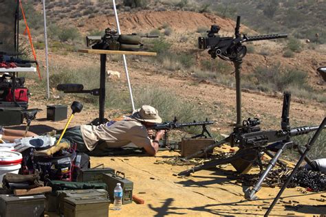 Big Sandy Shoot In Arizona Draws Machine-Gun Enthusiasts From Around