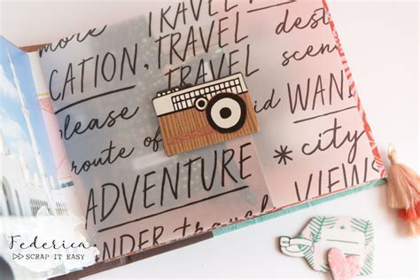 Mini Album Tema Viaggi Novità E Idee Sullo Scrapbooking E Sulla Passione