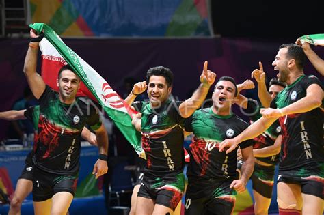 Final Kabaddi Putra Iran Vs Korea Selatan Antara Foto